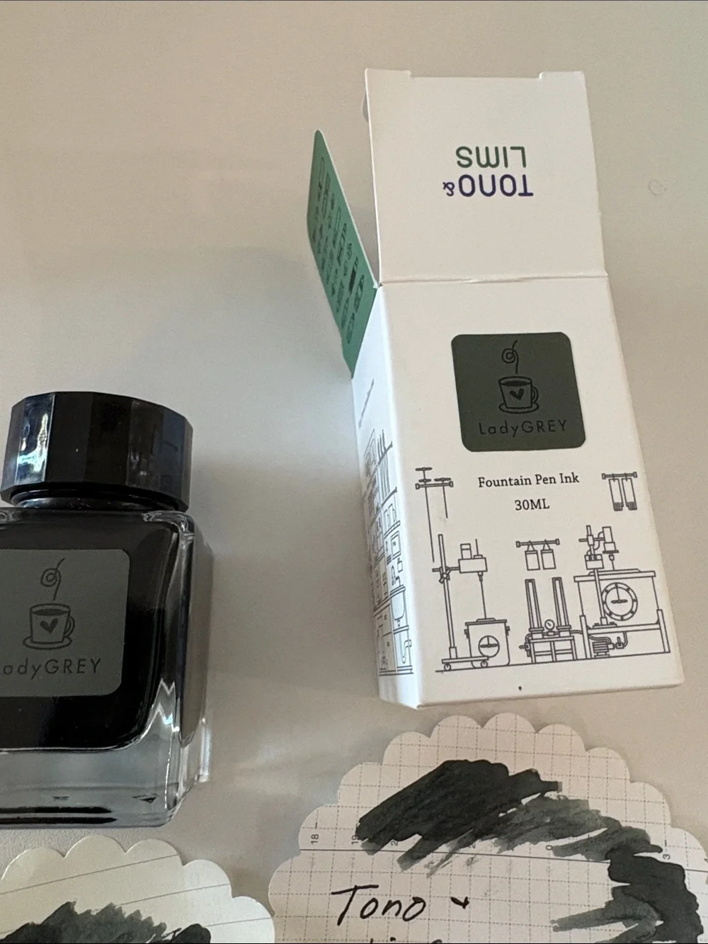 Tono & Lims Lady Grey Limited Edition Ink Sample 4ml